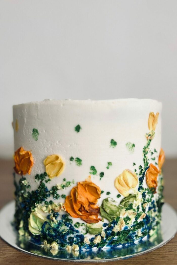 Floral Design Cake