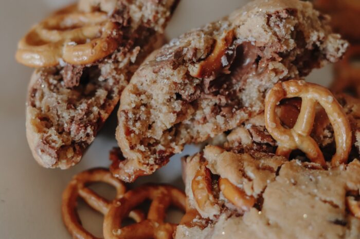 Butterscotch Salted Pretzel Cookie