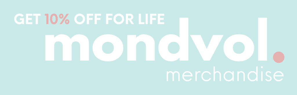 Monvol Merchandise: Get 10% off for life